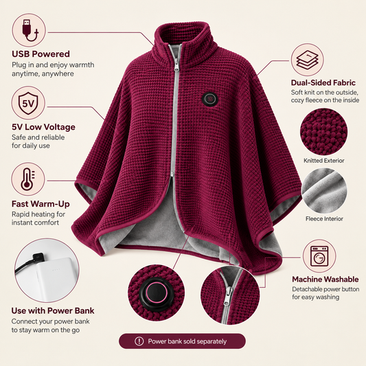 HeatHug™ Heated Shawl